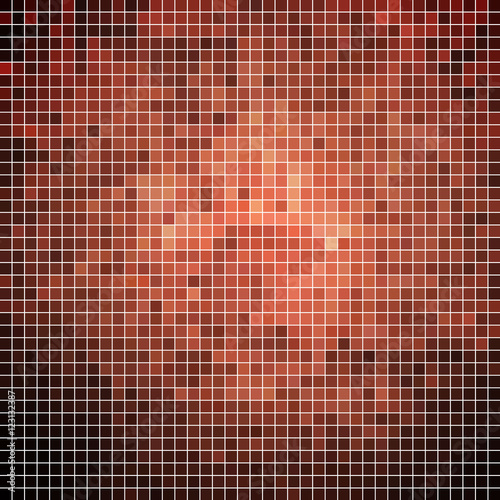 abstract vector square pixel mosaic background