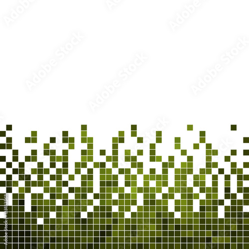 abstract vector square pixel mosaic background