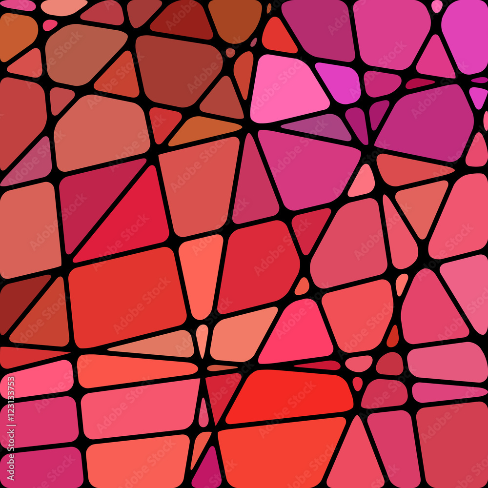 abstract vector stained-glass mosaic background abstract vector stained-glass mosaic background