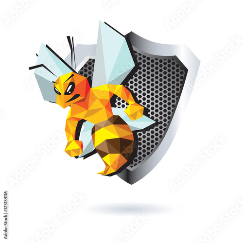 Bee Mascot Design