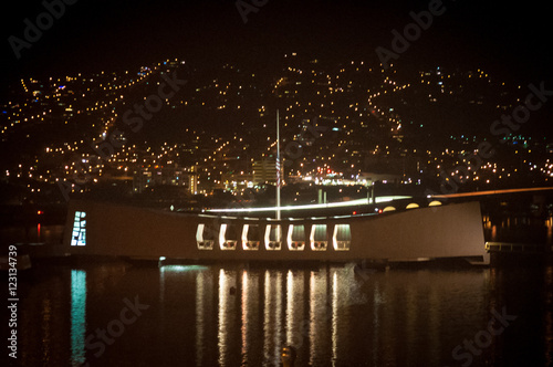 Arizona Memorial at Night