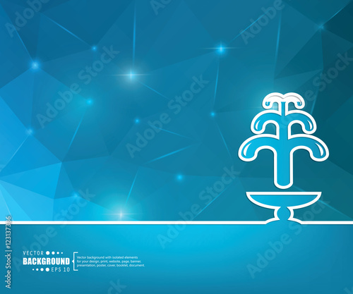 Abstract creative concept vector background. For web and mobile applications, illustration template design, business infographic, brochure, banner, presentation, poster, cover, booklet, document