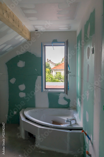 Foto travaux salle de bain