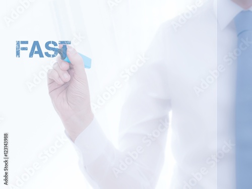Fototapeta Naklejka Na Ścianę i Meble -  Fast