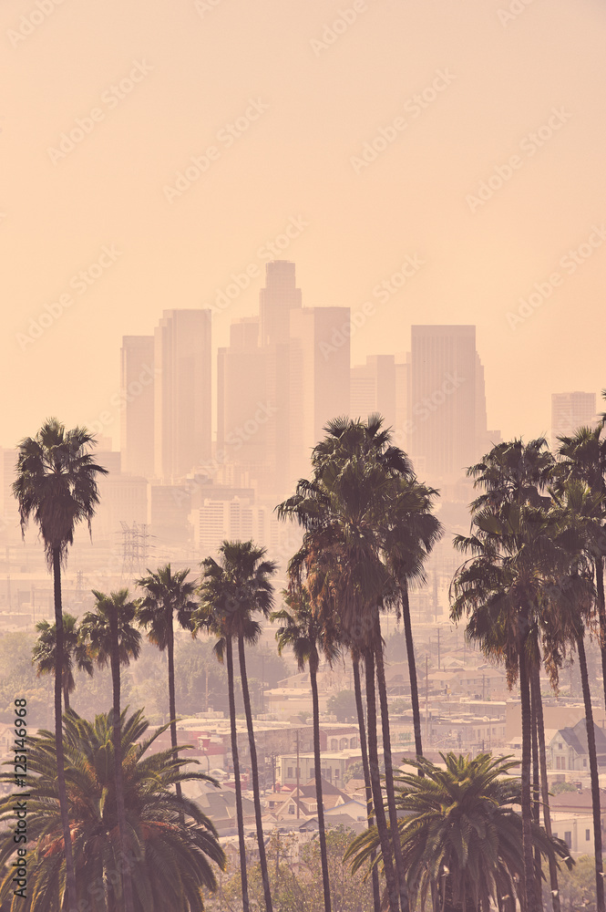 Obraz premium Los Angeles Skyline