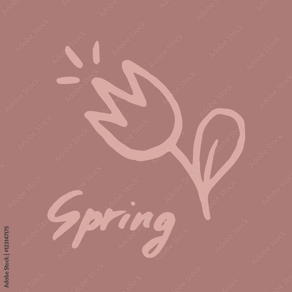 Floral vector illustration Floral vector illustration