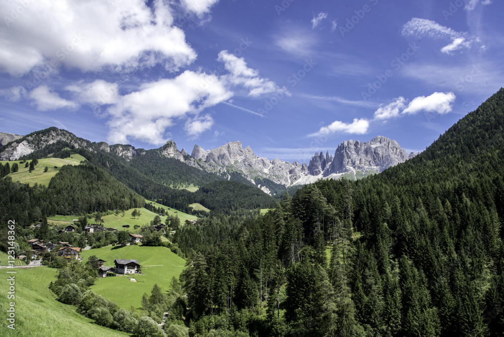 Fototapeta premium Лето в горах