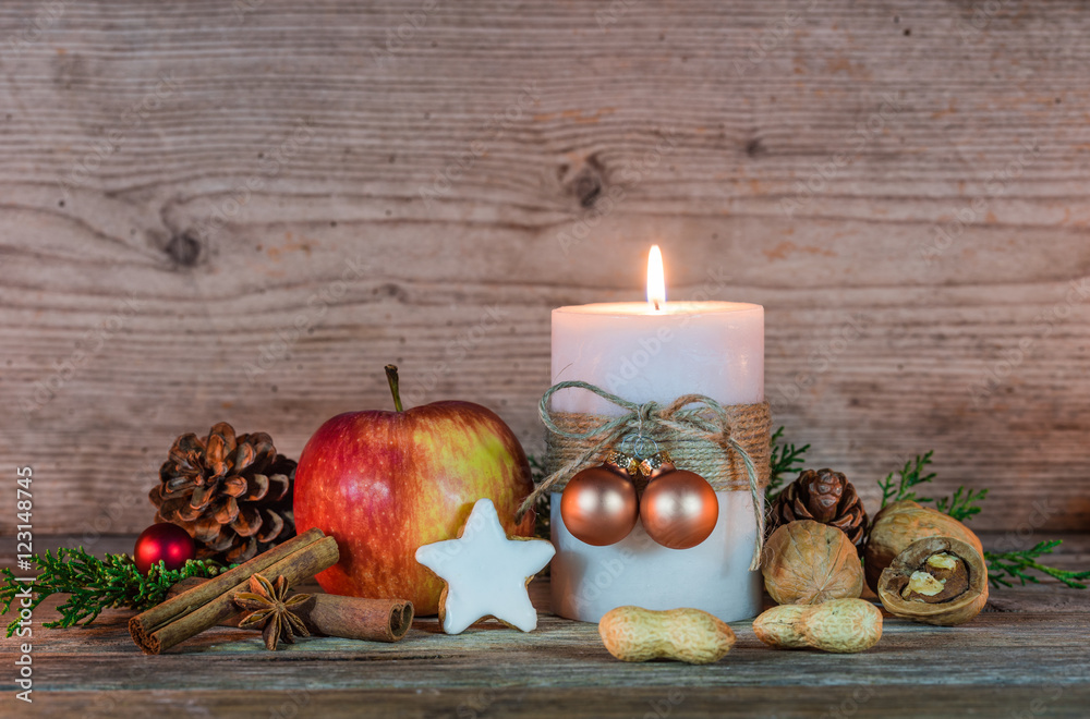 Weihnachten Karte Grußkarte Weihnachtsmotiv Stock-Foto | Adobe Stock