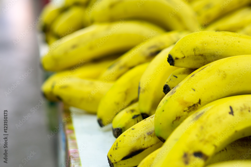 bananas at brazilian free market