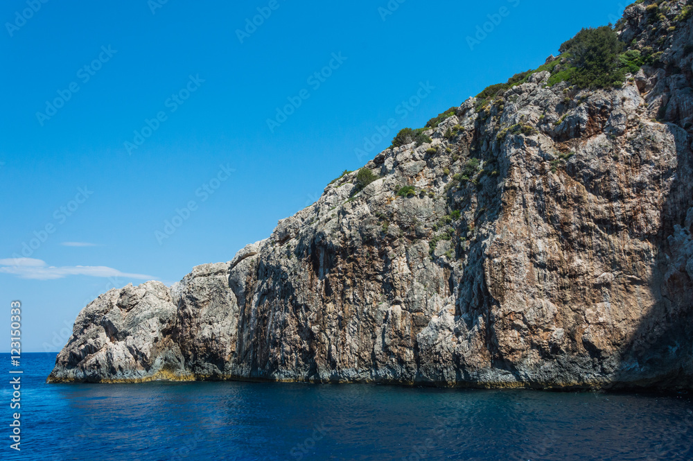 Fototapeta premium Ionian Islands Boat Trip