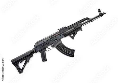 Canvas-taulu Tactical AK-47 rifle