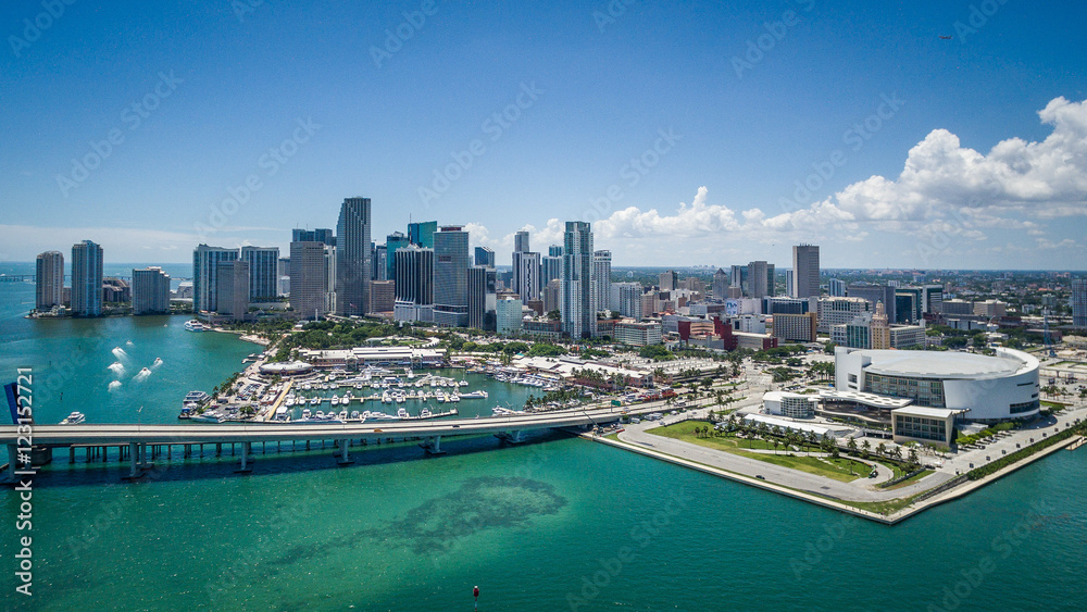 Fototapeta premium Miami Skyline