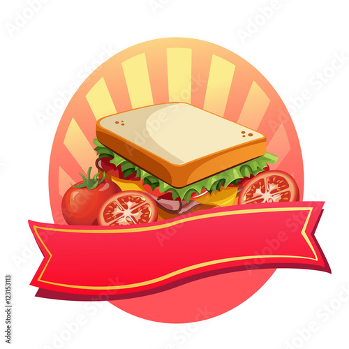 sandwich label