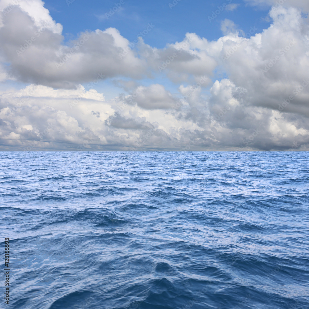 Sea wave and blue sky background. Sea wave and blue sky background.