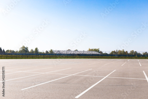 Empty parking