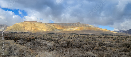 Panoramic view of The Bingham Canyon Mine  Or Kennecott Copper M photo