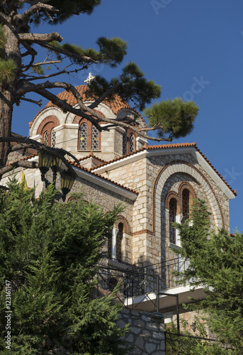 The Orthodox temple, the Cathedral, the Church next to the pine