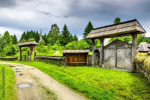 Maramures village, Transylvania, Romania