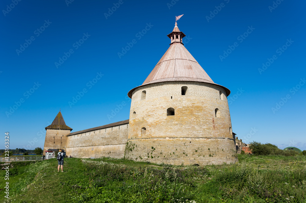 Panoramic view of Oreshek fortress Panoramic view of Oreshek fortress