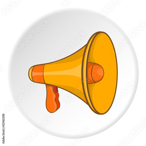 Mouthpiece icon. Cartoon illustration of mouthpiece vector icon for web