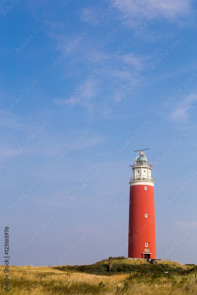 Lighthouse on Texel, Netherlands.