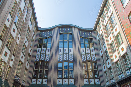 Historic facades of Hackescher Markt, Berlin.