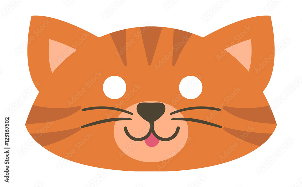 Animals carnival mask vector icon Animals carnival mask vector icon