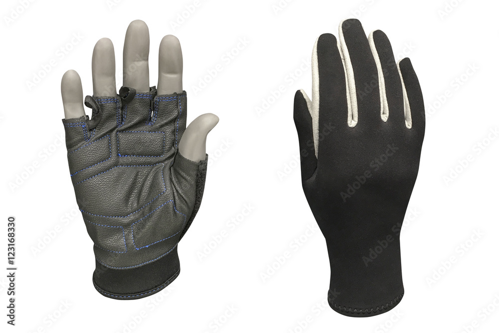 Obraz premium gloves isolated on white background