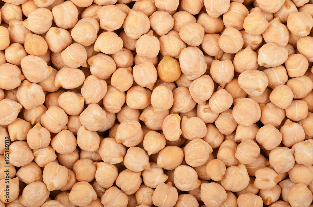 Close up of chickpea Close up of chickpea