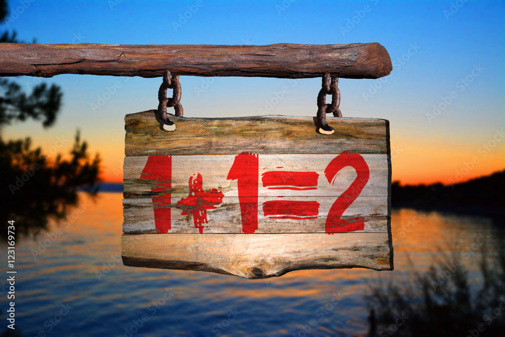 1+1=2 StockFoto Adobe Stock