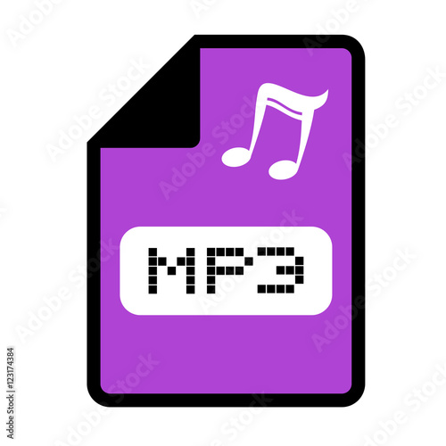 computer mp3 file icon