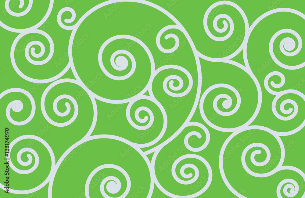 Green Swirl Background Green Swirl Background