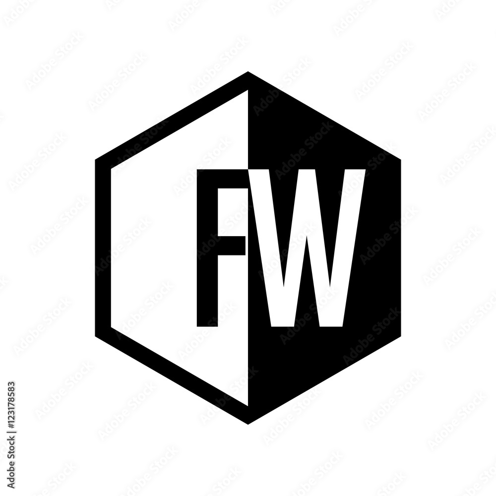 INITIAL hexsagonal HALF LOGO INITIAL hexsagonal HALF LOGO