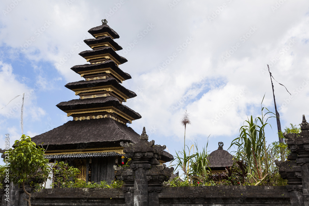 Balinese temple Pura Besakih. Bali Indonesia