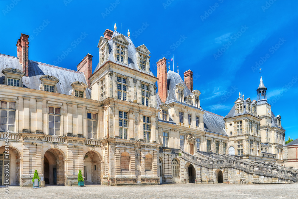 Suburban Residence of the France Kings - facade beautiful Chatea