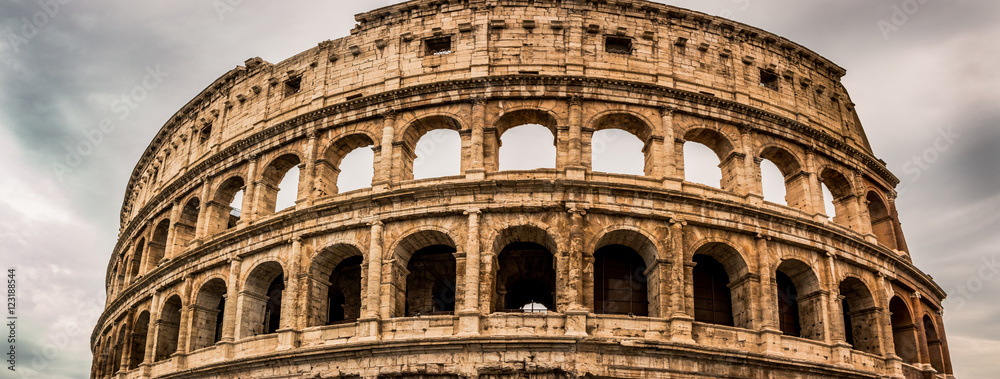 Naklejka premium Le Colisée de Rome