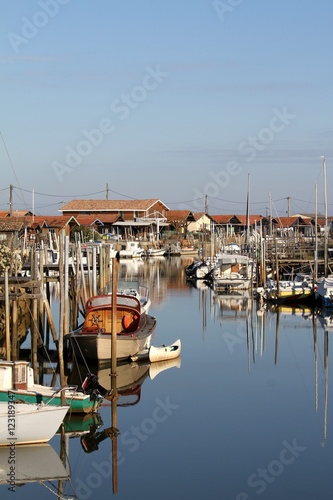 port de Gujan-Mestras,bassin d'Arcachon photo