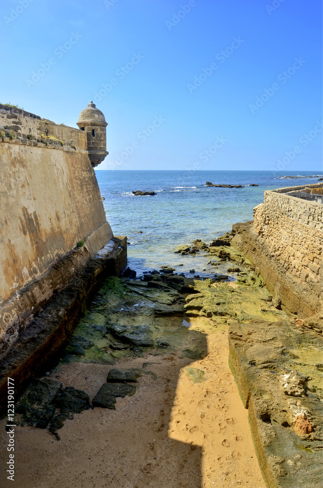 Castillo de San Sebastian. Cádiz.España