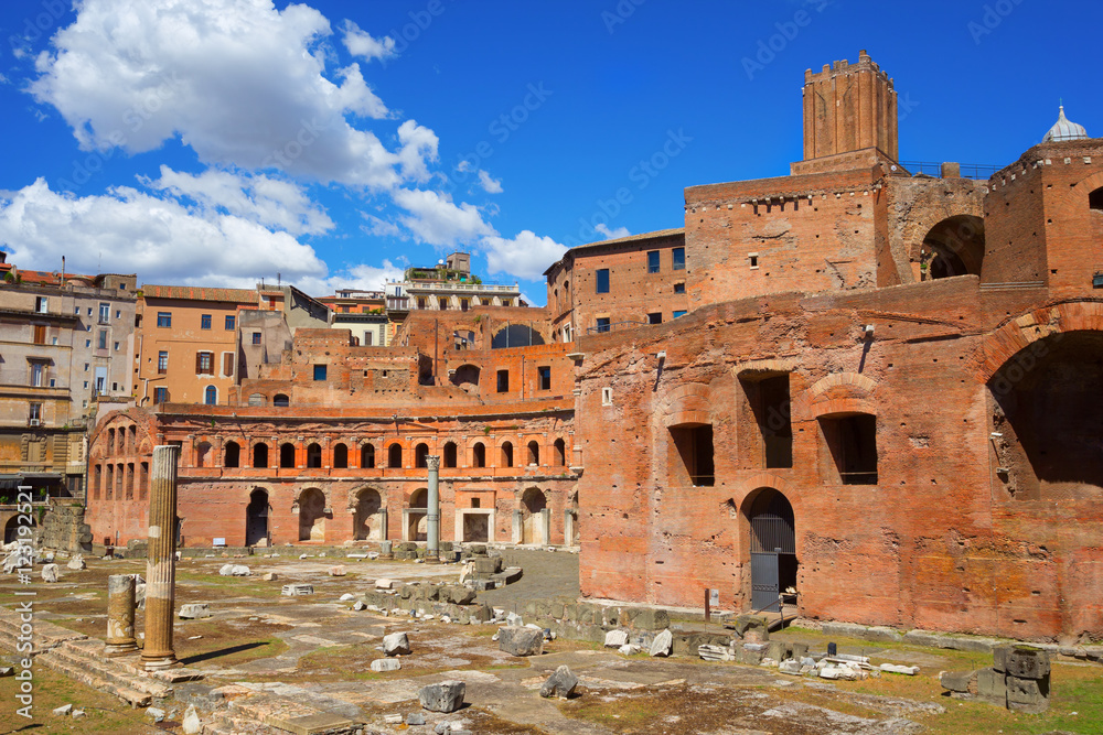 Ancient roman ruins