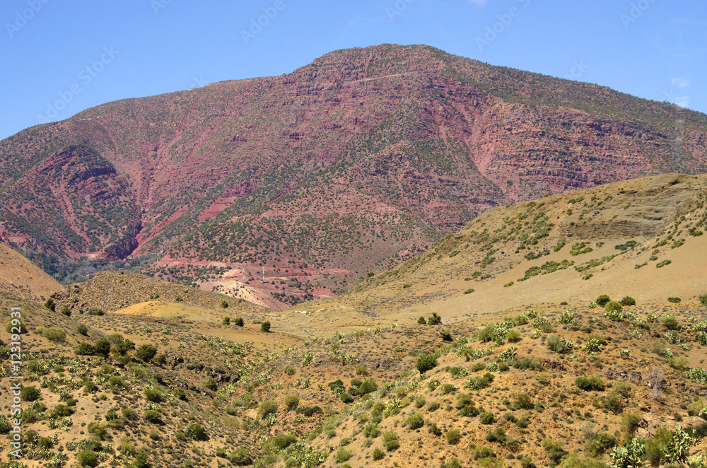 Atlas mountains in Morocco Atlas mountains in Morocco