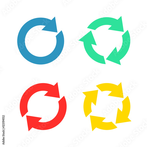 Rotation arrows reload set