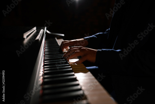 Fototapeta The piano