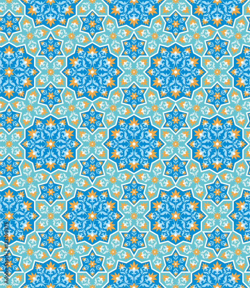 Arabesque. Pattern in Moorish style. Arab seamless texture. Element of design. Islamic background. Oriental ornament. Arabesque. Pattern in Moorish style. Arab seamless texture. Element of design. Islamic background. Oriental ornament.