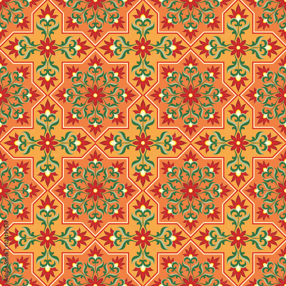 Arabesque. Pattern in Moorish style. Arab seamless texture. Element of design. Islamic background. Oriental ornament. Arabesque. Pattern in Moorish style. Arab seamless texture. Element of design. Islamic background. Oriental ornament.