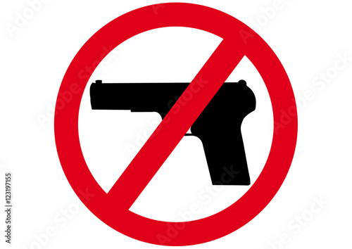 Schild Waffen verboten