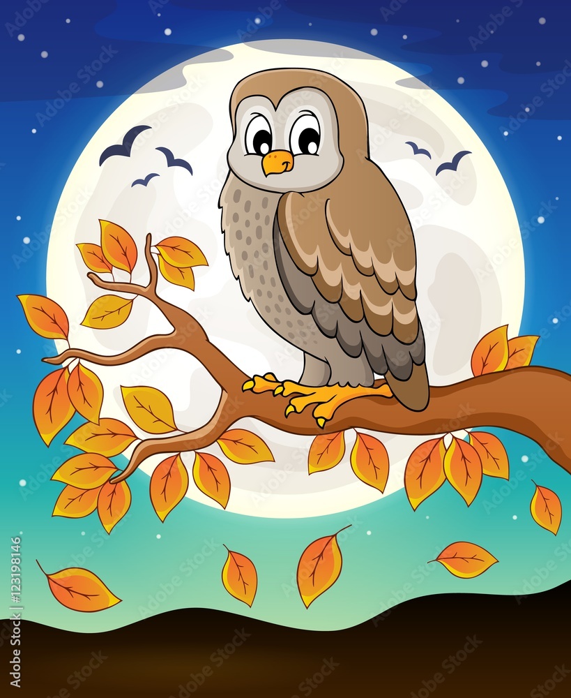 Fototapeta premium Owl topic image 6