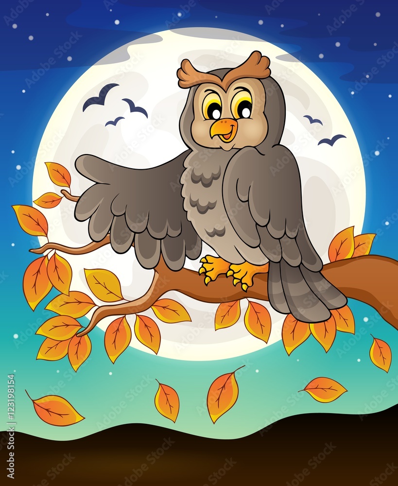 Fototapeta premium Owl topic image 7