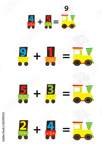trains  maths game for children   adding