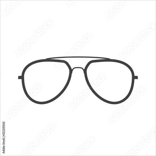 Sunglasses silhouette