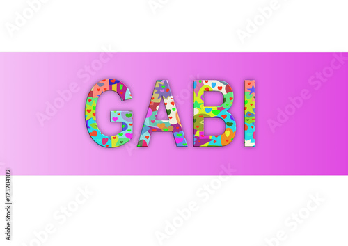 Vorname Gabi, Grafik